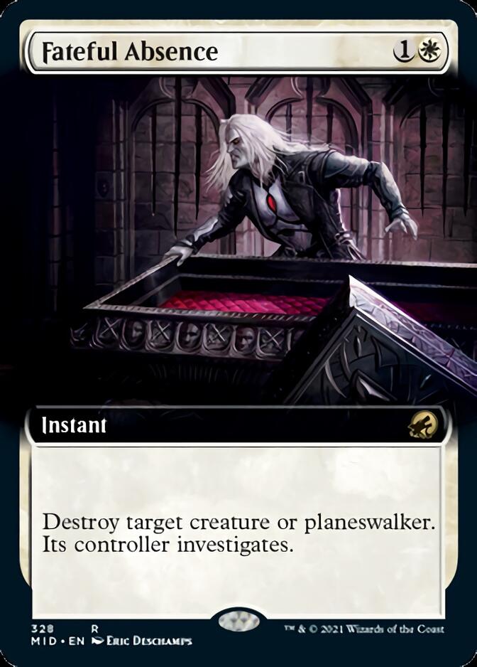 Fateful Absence (Extended Art) [Innistrad: Midnight Hunt] | Gate City Games LLC