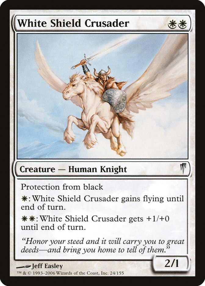 White Shield Crusader [Coldsnap] | Gate City Games LLC