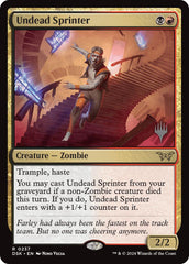 Undead Sprinter [Duskmourn: House of Horror Promos] | Gate City Games LLC