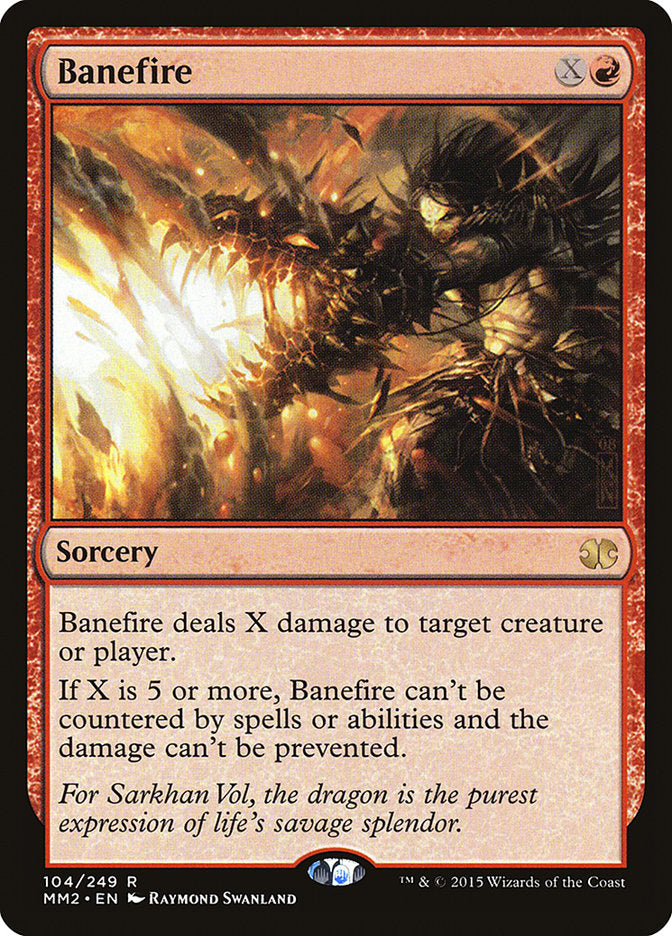 Banefire [Modern Masters 2015] | Gate City Games LLC
