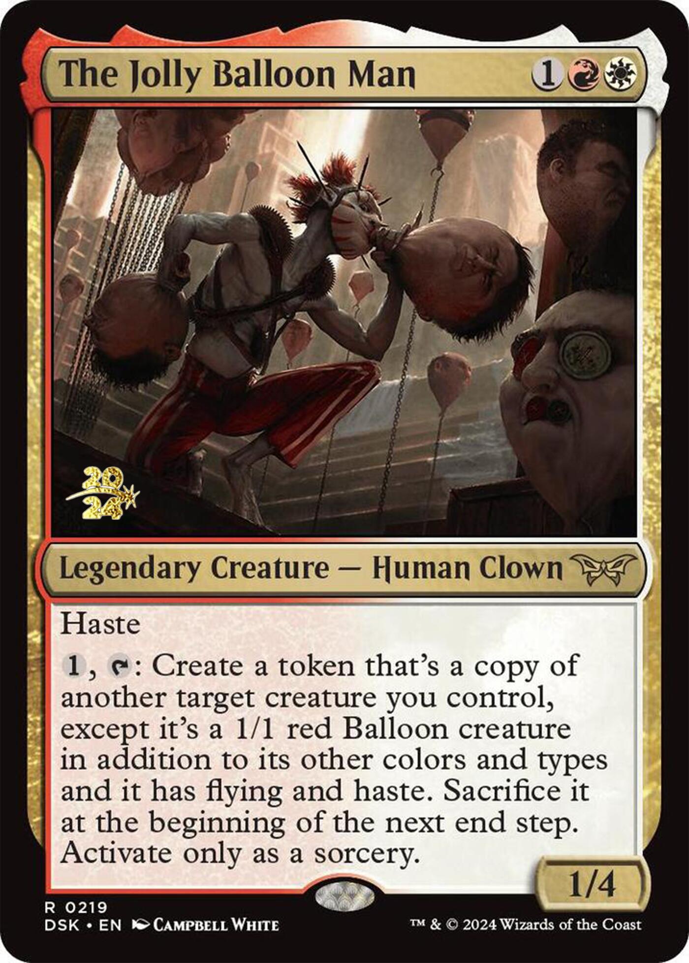 The Jolly Balloon Man [The Lost Caverns of Ixalan Prerelease Cards] | Gate City Games LLC