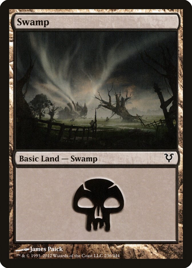 Swamp (236) [Avacyn Restored] | Gate City Games LLC