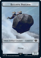 Ballistic Boulder // Food Token (11) Double-Sided Token [The Lord of the Rings: Tales of Middle-Earth Tokens] | Gate City Games LLC