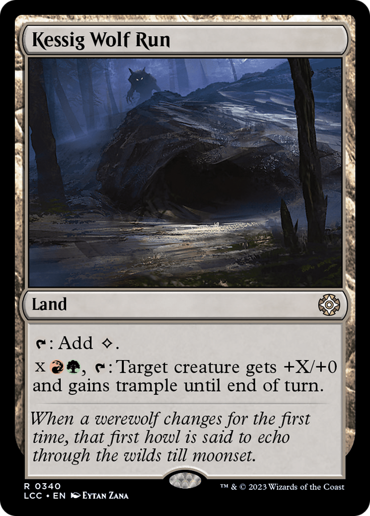 Kessig Wolf Run [The Lost Caverns of Ixalan Commander] | Gate City Games LLC