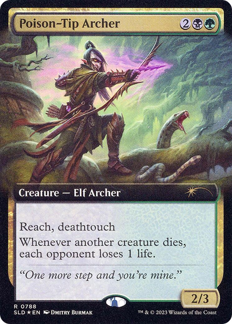 Poison-Tip Archer (Extended Art) [Secret Lair Drop Series] | Gate City Games LLC