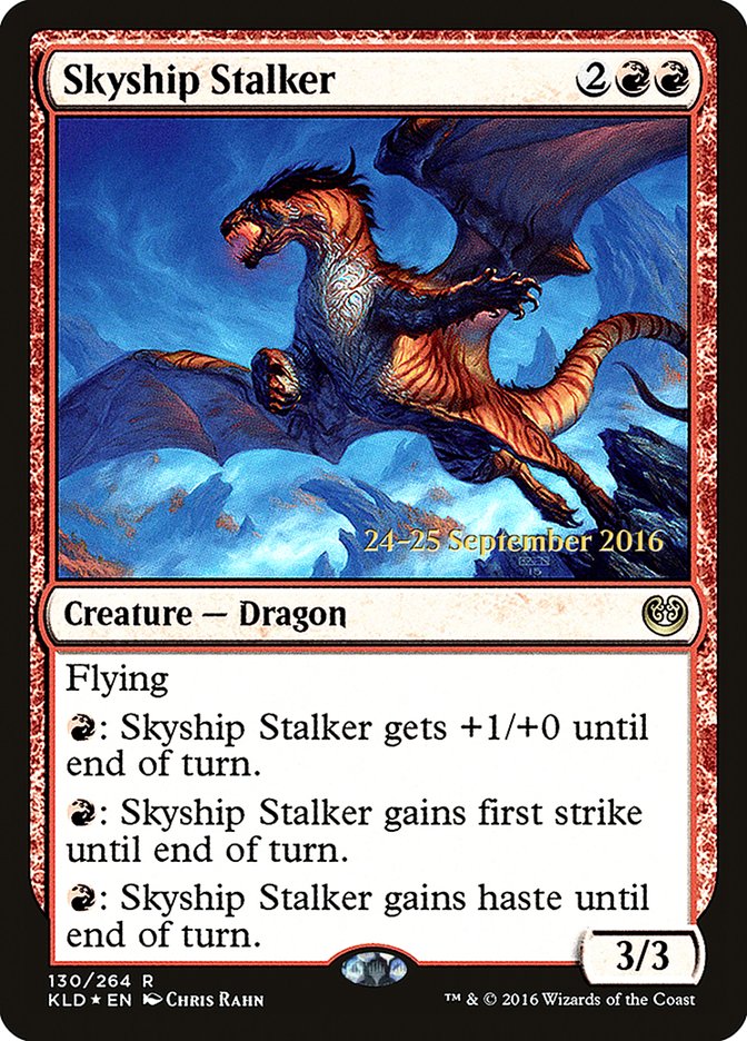 Skyship Stalker [Kaladesh Prerelease Promos] | Gate City Games LLC