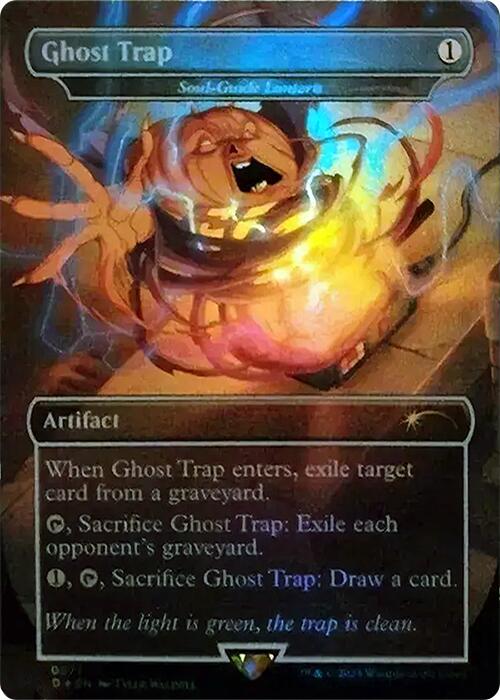 Ghost Trap - Soul-Guide Lantern (Rainbow Foil) [Secret Lair Drop Series] | Gate City Games LLC