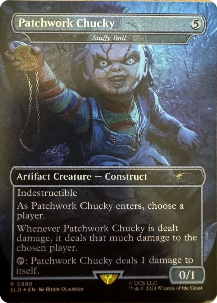 Patchwork Chucky - Stuffy Doll [Secret Lair Drop Series] | Gate City Games LLC