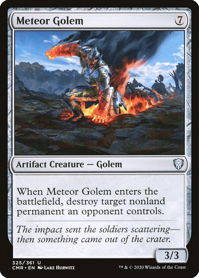Meteor Golem (325) [Commander Legends] | Gate City Games LLC