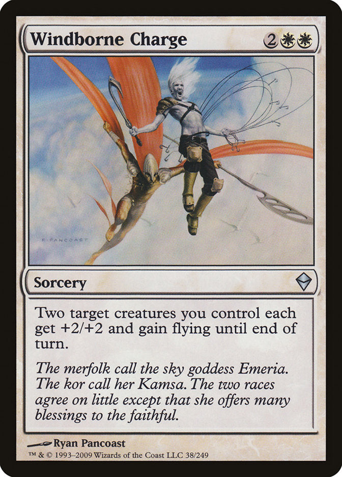 Windborne Charge [Zendikar] | Gate City Games LLC