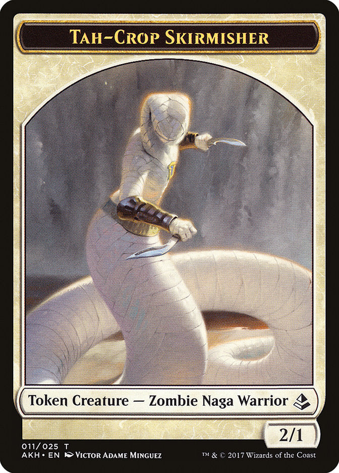 Tah-Crop Skirmisher // Cat Double-Sided Token [Amonkhet Tokens] | Gate City Games LLC