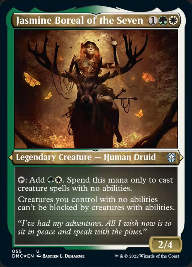 Jasmine Boreal of the Seven (Foil Etched) [Dominaria United Commander] | Gate City Games LLC