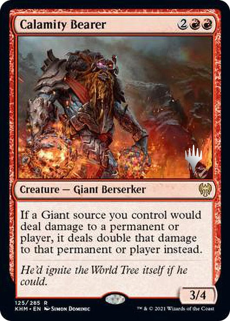 Calamity Bearer (Promo Pack) [Kaldheim Promos] | Gate City Games LLC