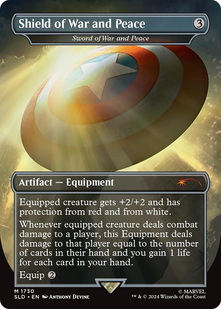 Shield of War and Peace - Sword of War and Peace [Secret Lair Drop Series] | Gate City Games LLC