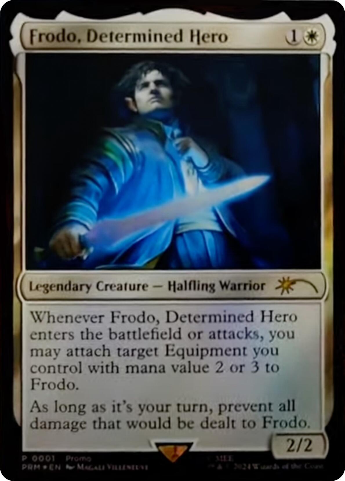 Frodo, Determined Hero [Resale Promos] | Gate City Games LLC