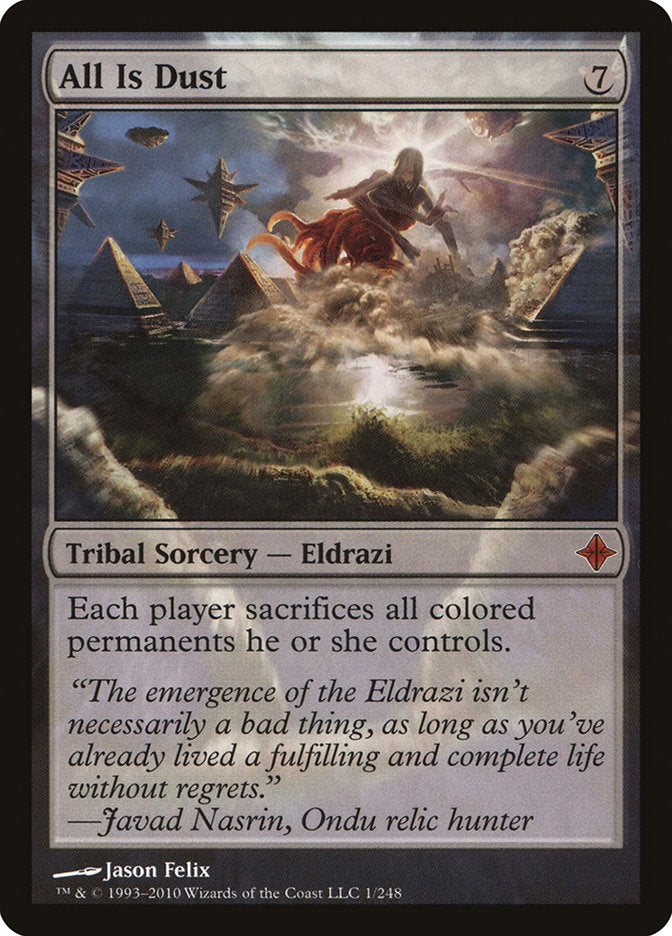 All Is Dust [Rise of the Eldrazi] | Gate City Games LLC