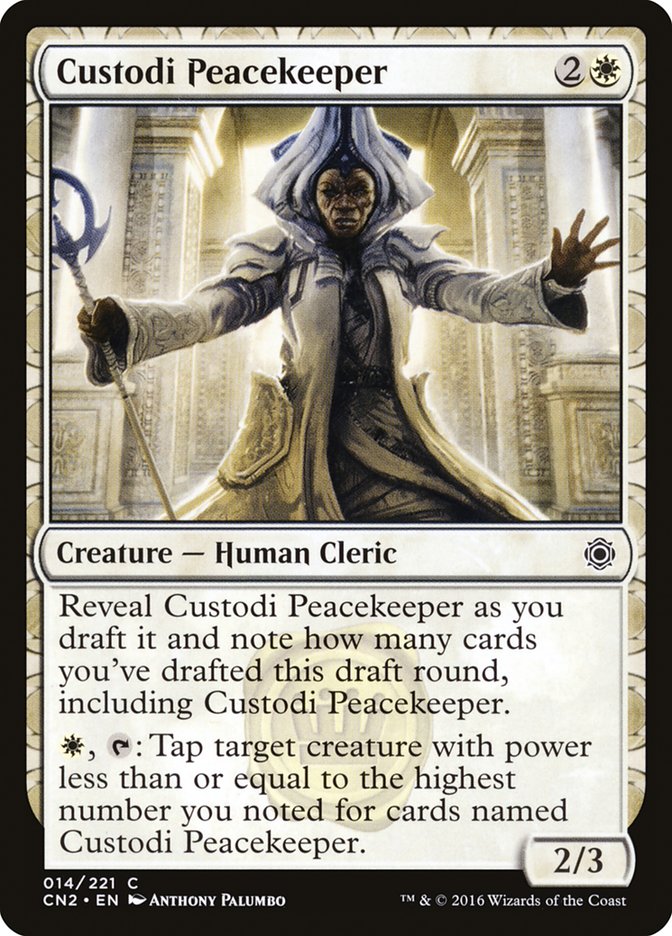 Custodi Peacekeeper [Conspiracy: Take the Crown] | Gate City Games LLC