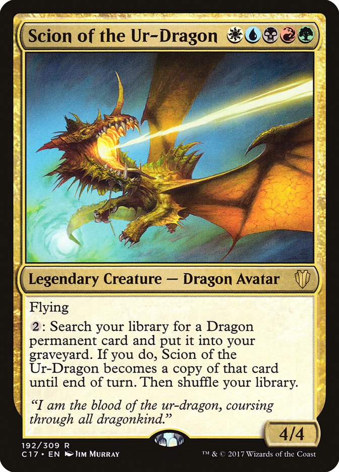 Scion of the Ur-Dragon [Commander 2017] | Gate City Games LLC