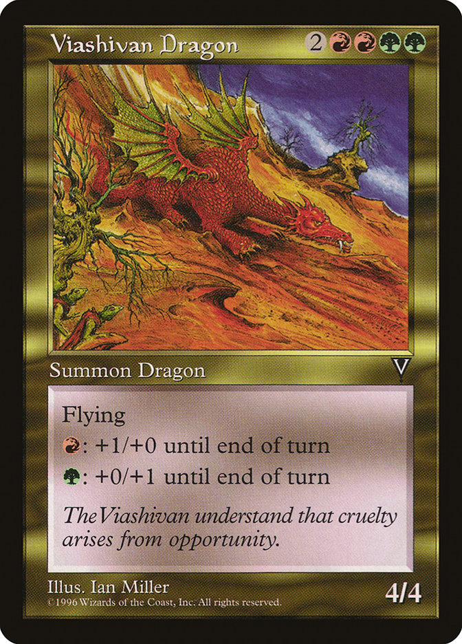 Viashivan Dragon [Visions] | Gate City Games LLC