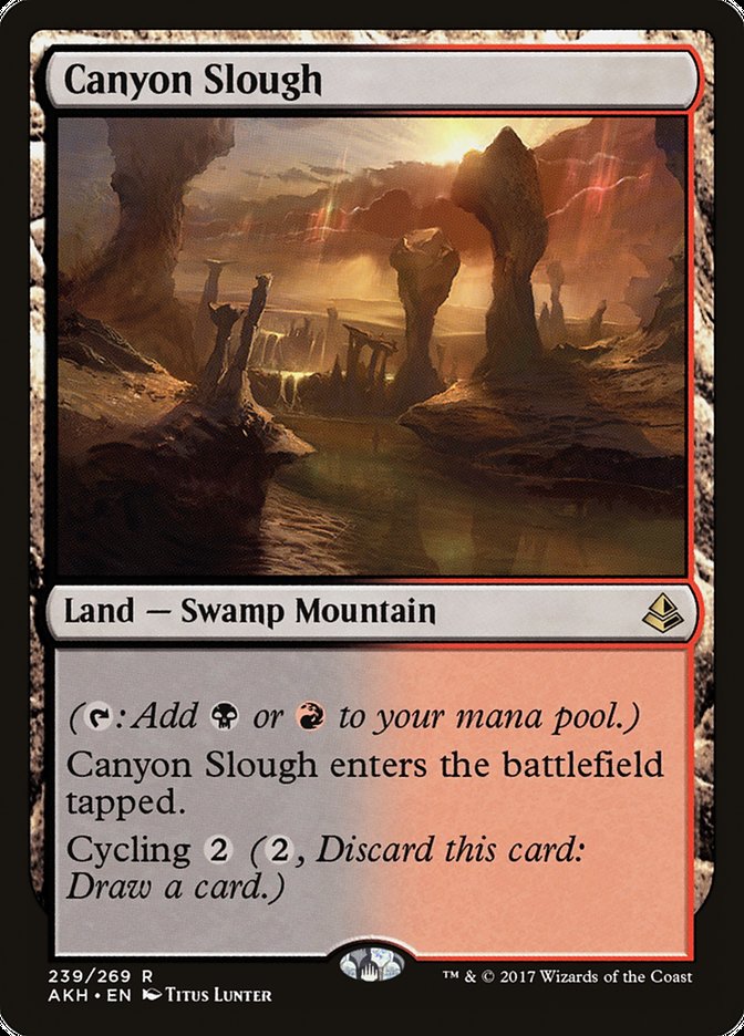 Canyon Slough [Amonkhet] | Gate City Games LLC