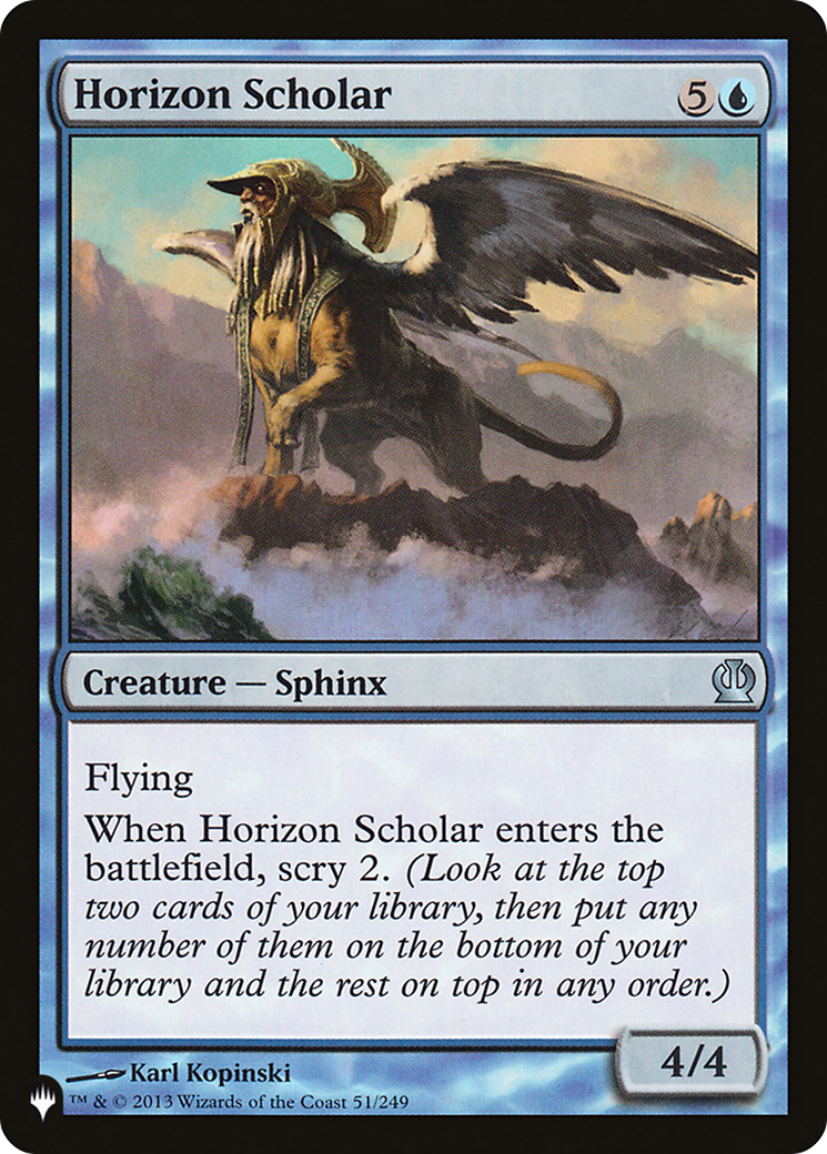 Horizon Scholar [The List] | Gate City Games LLC