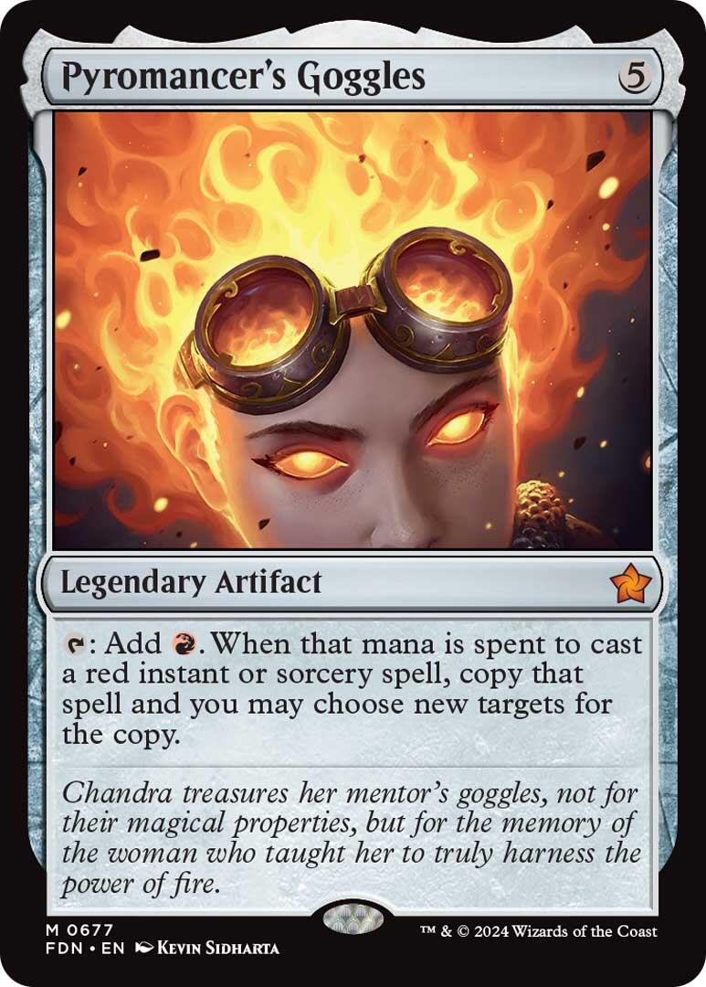 Pyromancer's Goggles [Foundations] | Gate City Games LLC