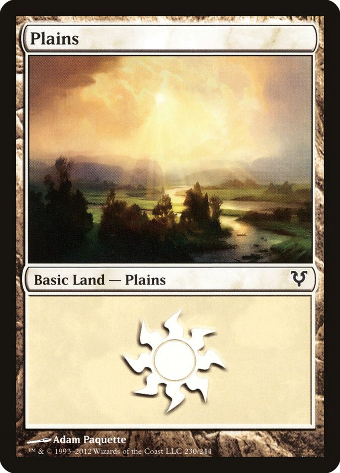 Plains (230) [Avacyn Restored] | Gate City Games LLC