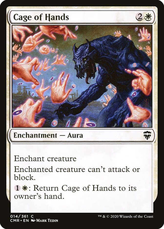 Cage of Hands [Commander Legends] | Gate City Games LLC