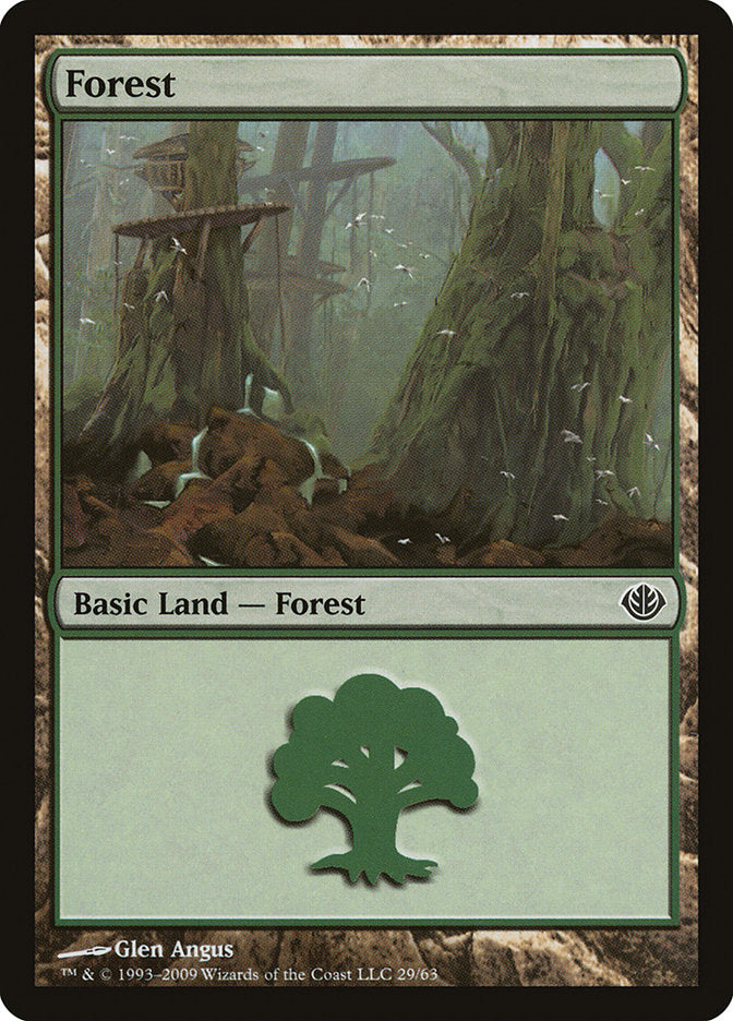 Forest (29) [Duel Decks: Garruk vs. Liliana] | Gate City Games LLC