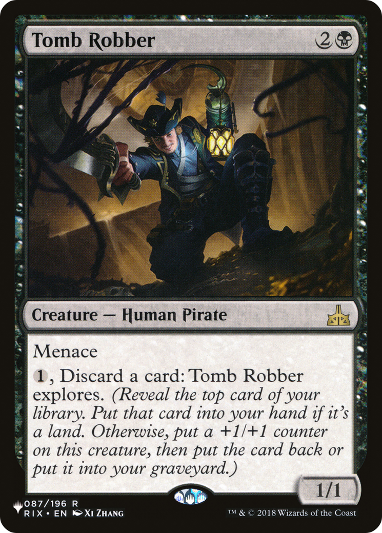 Tomb Robber [The List] | Gate City Games LLC