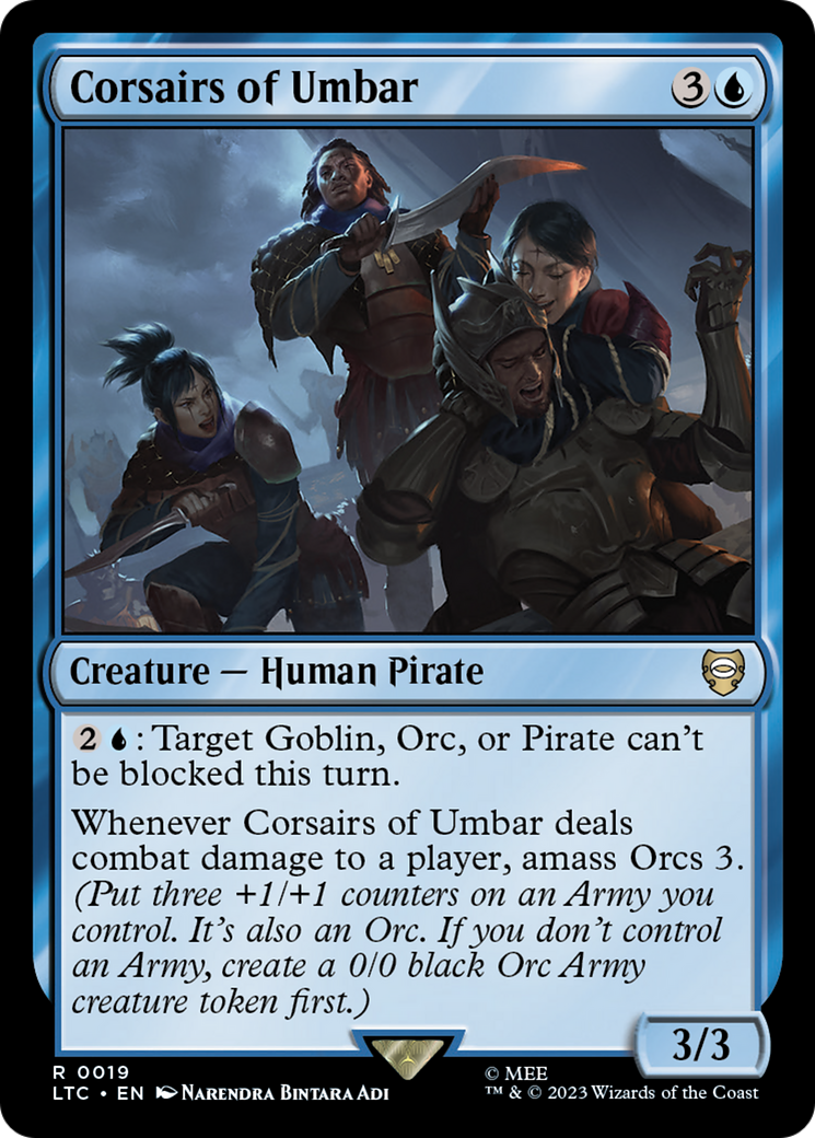Corsairs of Umbar [The Lord of the Rings: Tales of Middle-Earth Commander] | Gate City Games LLC