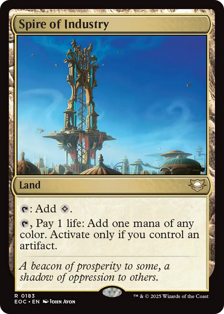 Spire of Industry [Edge of Eternities Commander] | Gate City Games LLC
