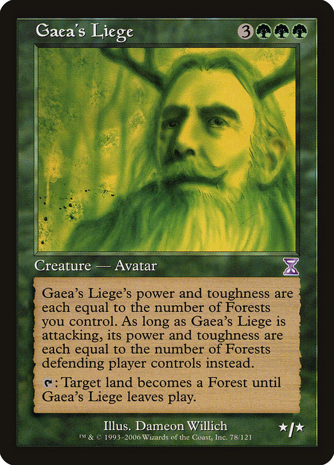 Gaea's Liege [Time Spiral Timeshifted] | Gate City Games LLC