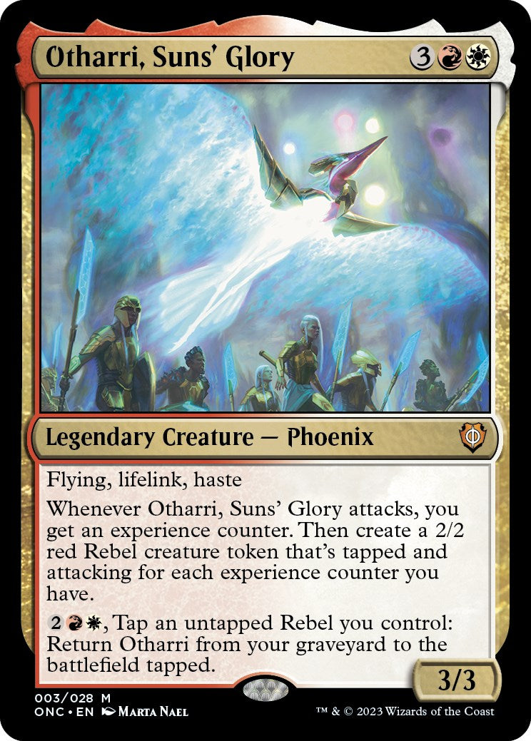 Otharri, Suns' Glory [Phyrexia: All Will Be One Commander] | Gate City Games LLC