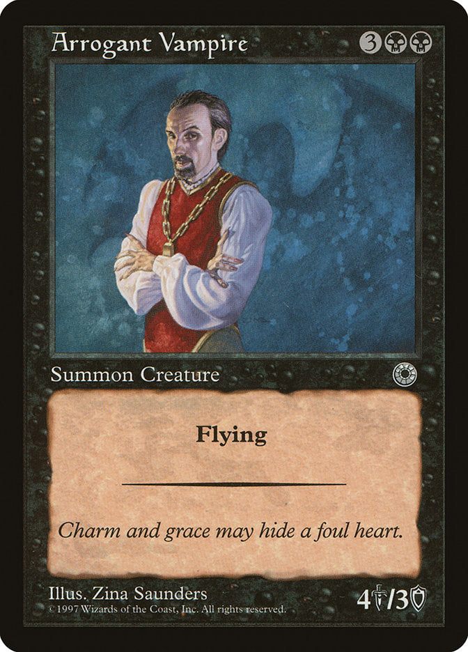 Arrogant Vampire [Portal] | Gate City Games LLC