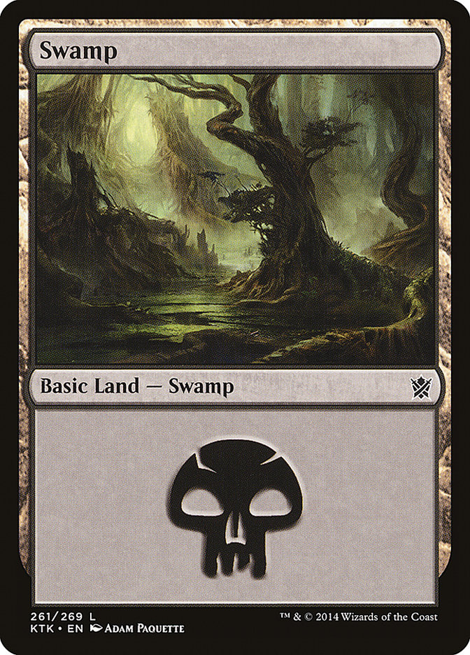 Swamp (261) [Khans of Tarkir] | Gate City Games LLC