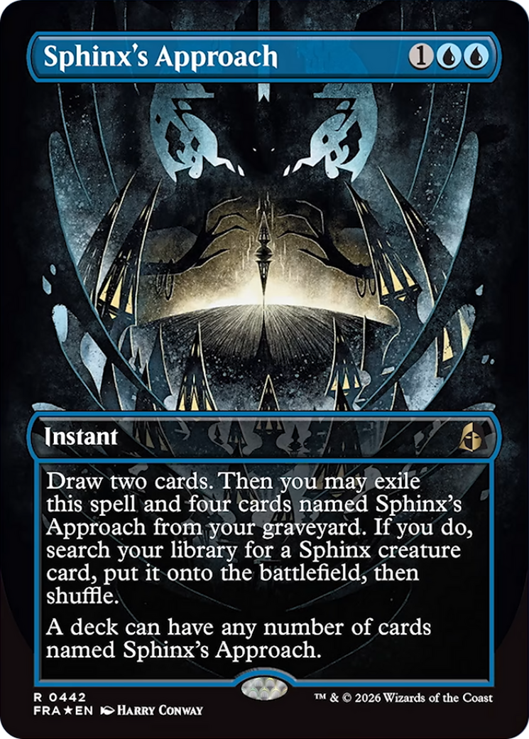 Sphinx's Approach (Borderless) [Reality Fracture] | Gate City Games LLC