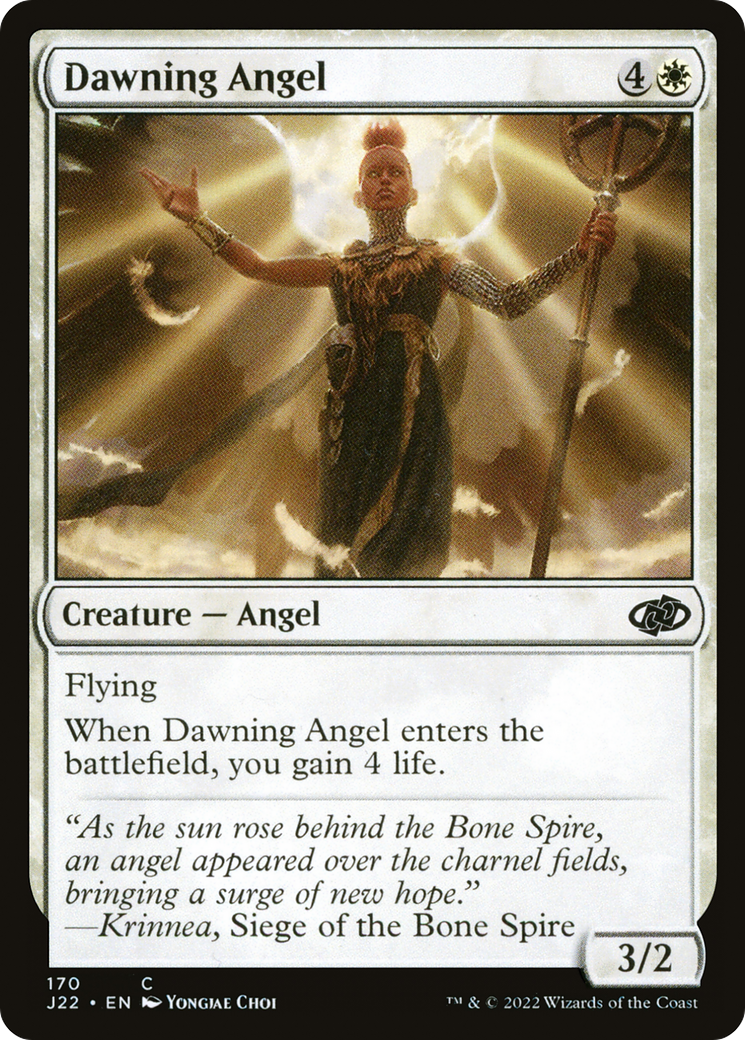 Dawning Angel [Jumpstart 2022] | Gate City Games LLC