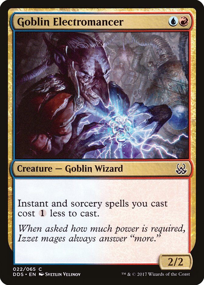 Goblin Electromancer [Duel Decks: Mind vs. Might] | Gate City Games LLC