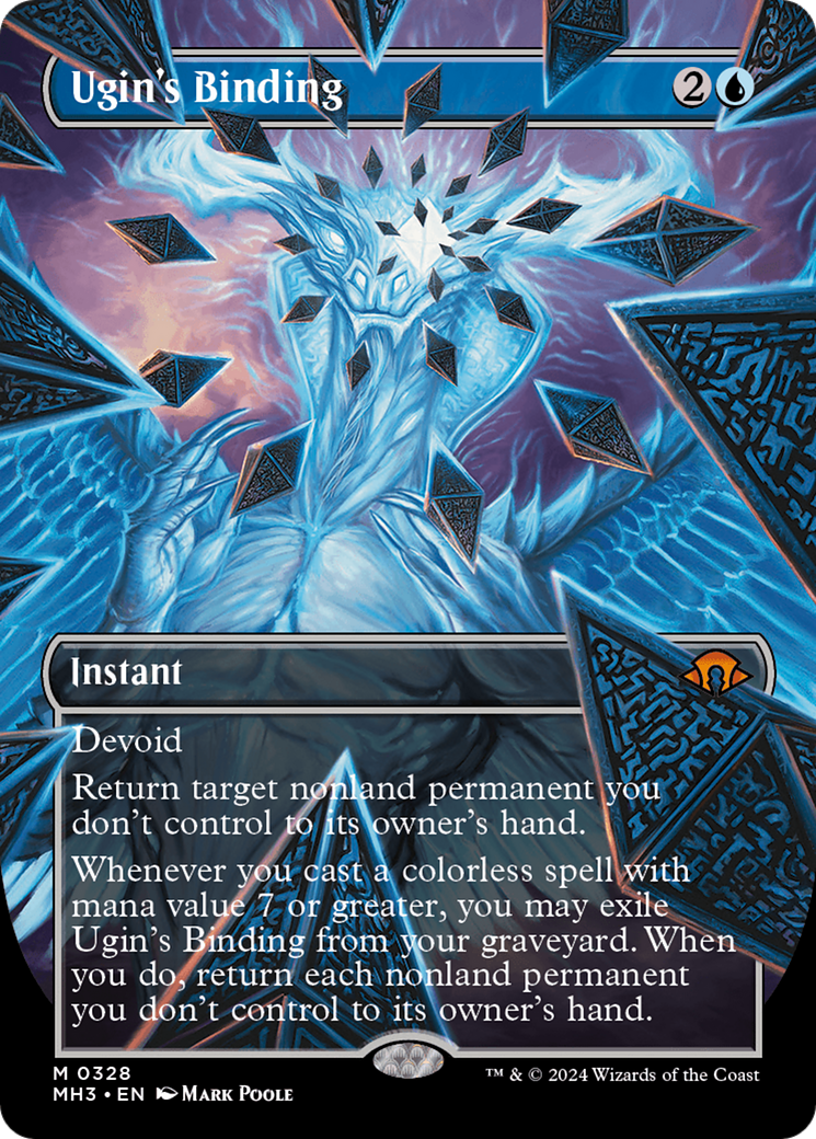 Ugin's Binding (Borderless) [Modern Horizons 3] | Gate City Games LLC