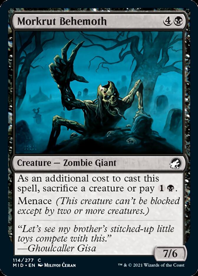 Morkrut Behemoth [Innistrad: Midnight Hunt] | Gate City Games LLC