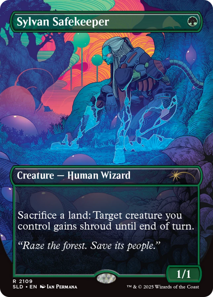 Sylvan Safekeeper (Galaxy Foil) [Secret Lair Drop Series] | Gate City Games LLC