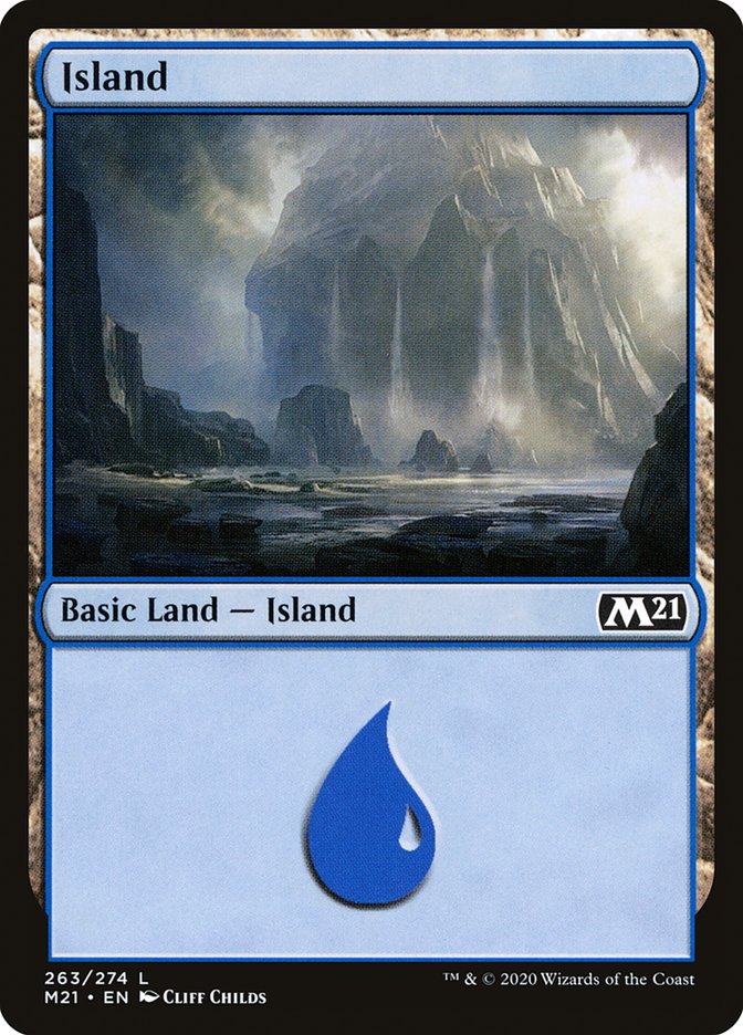 Island (263) [Core Set 2021] | Gate City Games LLC