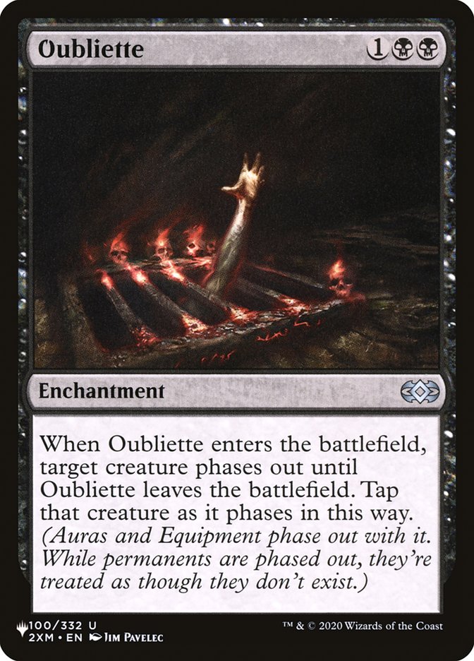 Oubliette [The List] | Gate City Games LLC