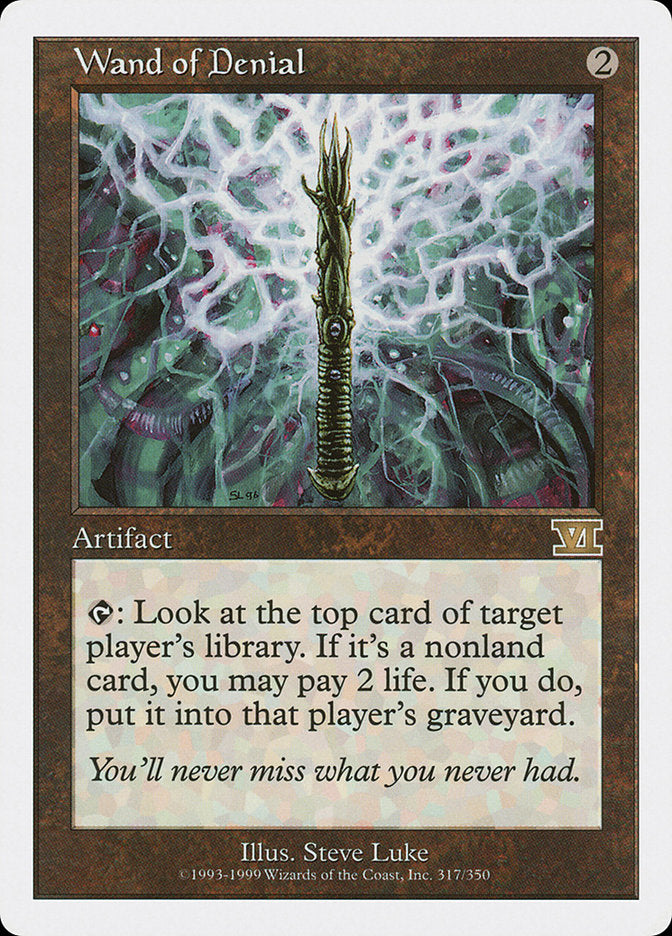 Wand of Denial [Classic Sixth Edition] | Gate City Games LLC