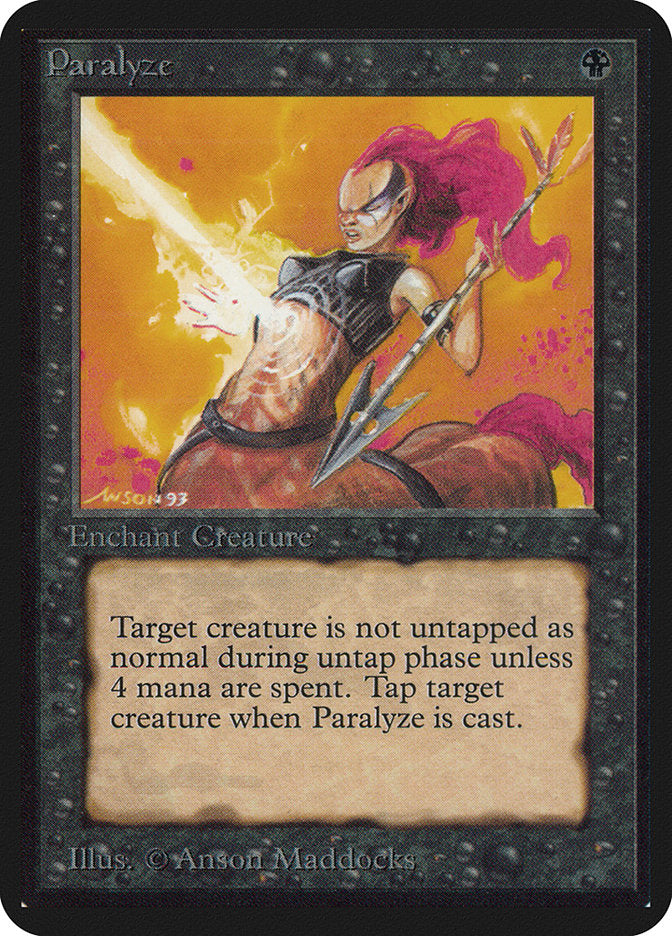 Paralyze [Alpha Edition] | Gate City Games LLC