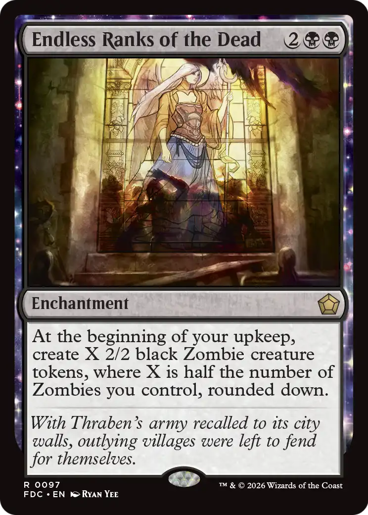 Endless Ranks of the Dead [Foundations Commander] | Gate City Games LLC