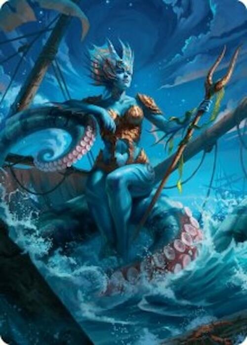 Kiora, the Rising Tide Art Card (30/54) [Foundations Art Series] | Gate City Games LLC