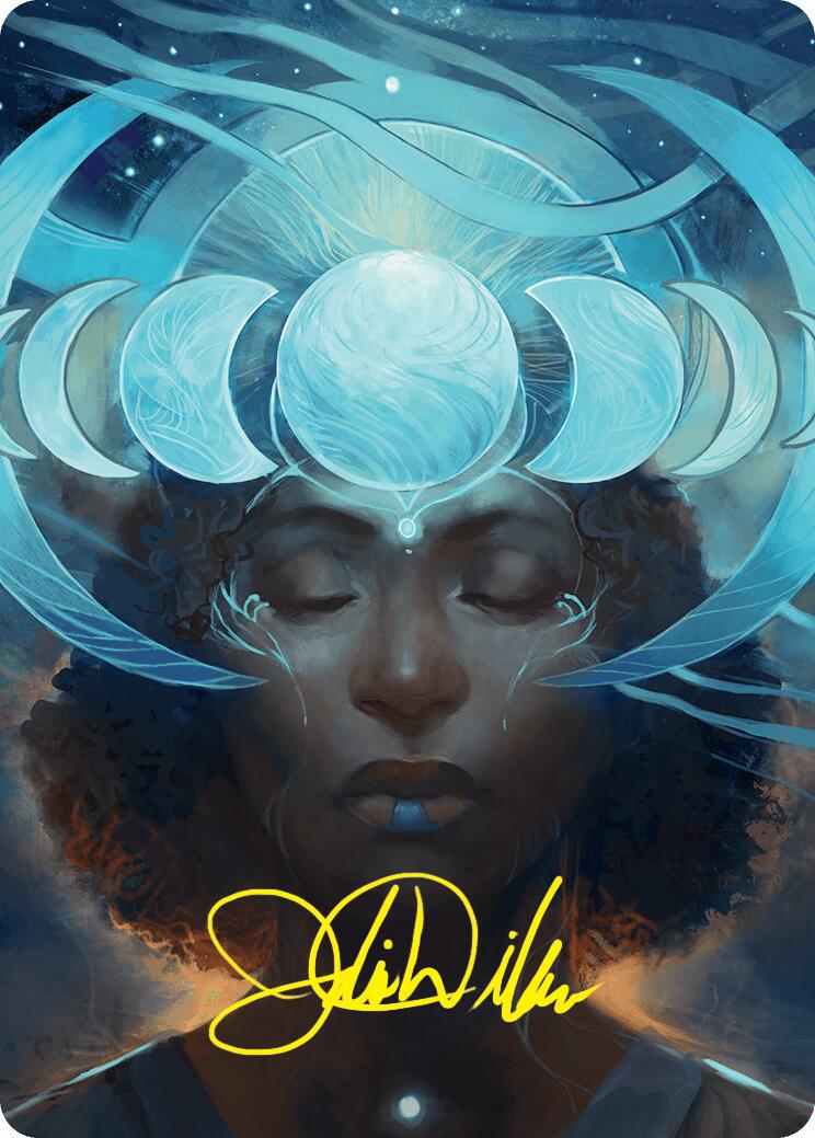 Lunar Insight Art Card (31/54) (Gold-Stamped Signature) [Foundations Art Series] | Gate City Games LLC