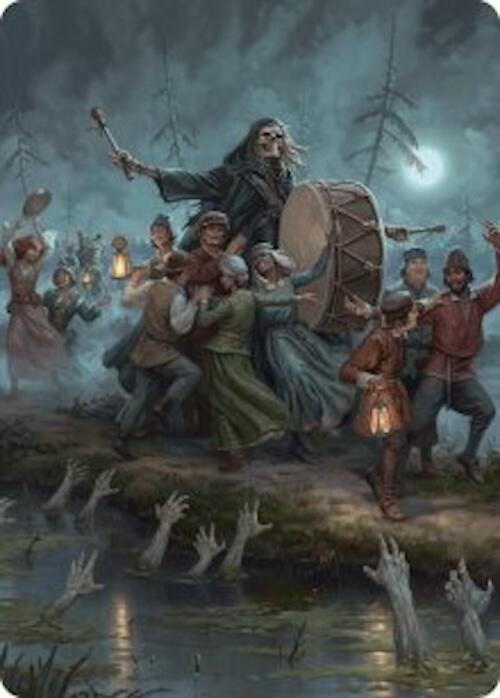 Blasphemous Edict Art Card (35/54) [Foundations Art Series] | Gate City Games LLC